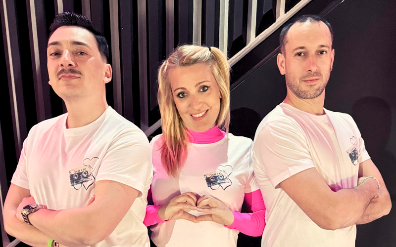 Ivan Pollix, Luca Berga, Alice Fassina